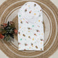 Muslin 2 layer Hooded Towel- Teddy with Balloon