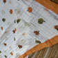 Muslin Receiving Blanket - Pumpkin