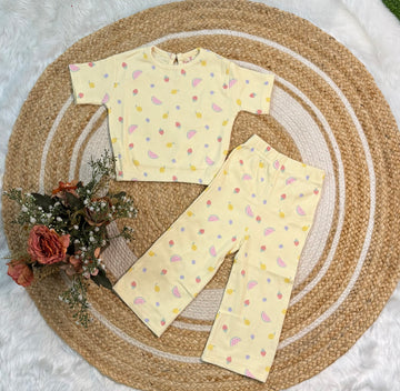 Girls Ribbed Co-ords Set