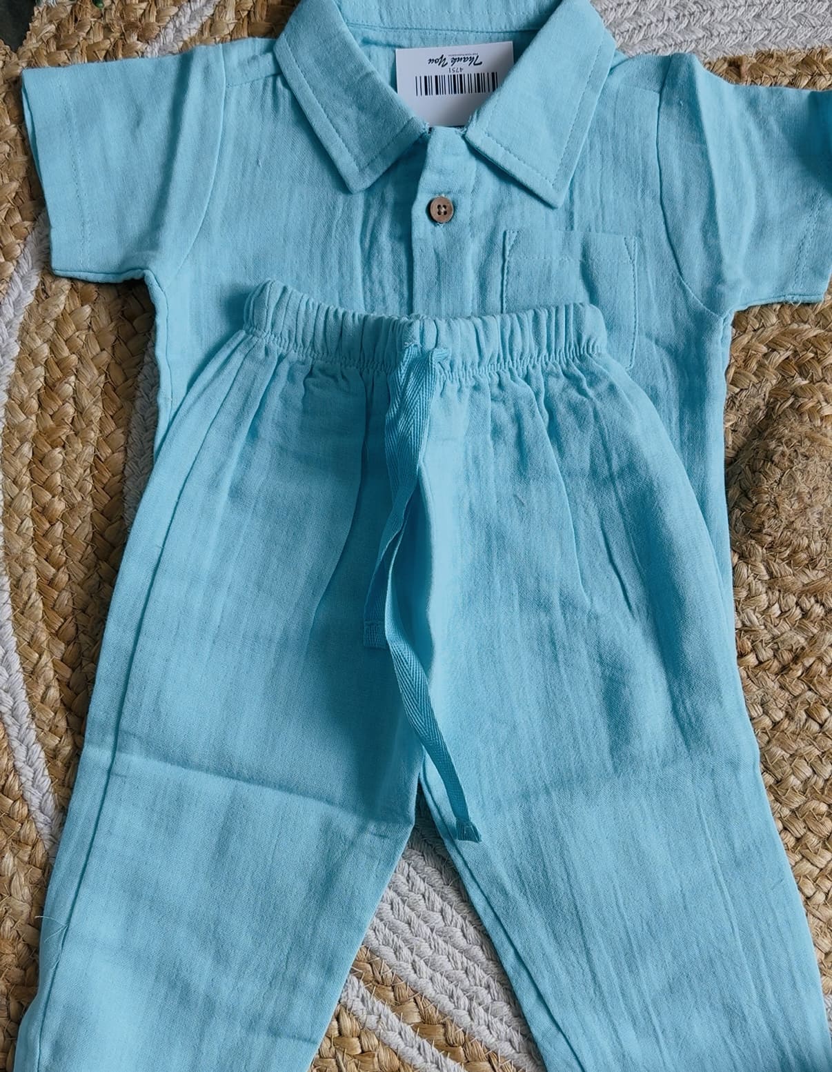 Premium Muslin Pant Set