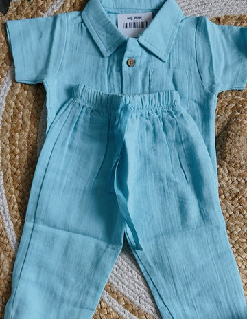 Premium Muslin Pant Set