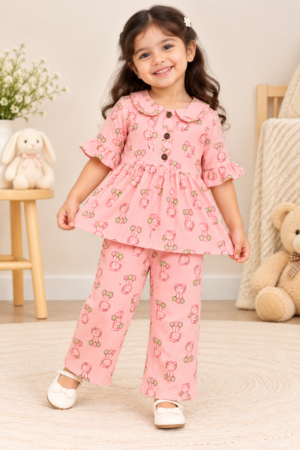 Muslin Peplum Co-ords - Buy 3 for 1299₹