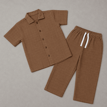 Premium Muslin Co-ord Set for Boys with Pant