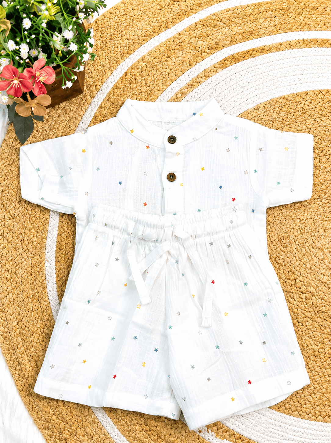 Premium Muslin Co-Ord Set for Boys