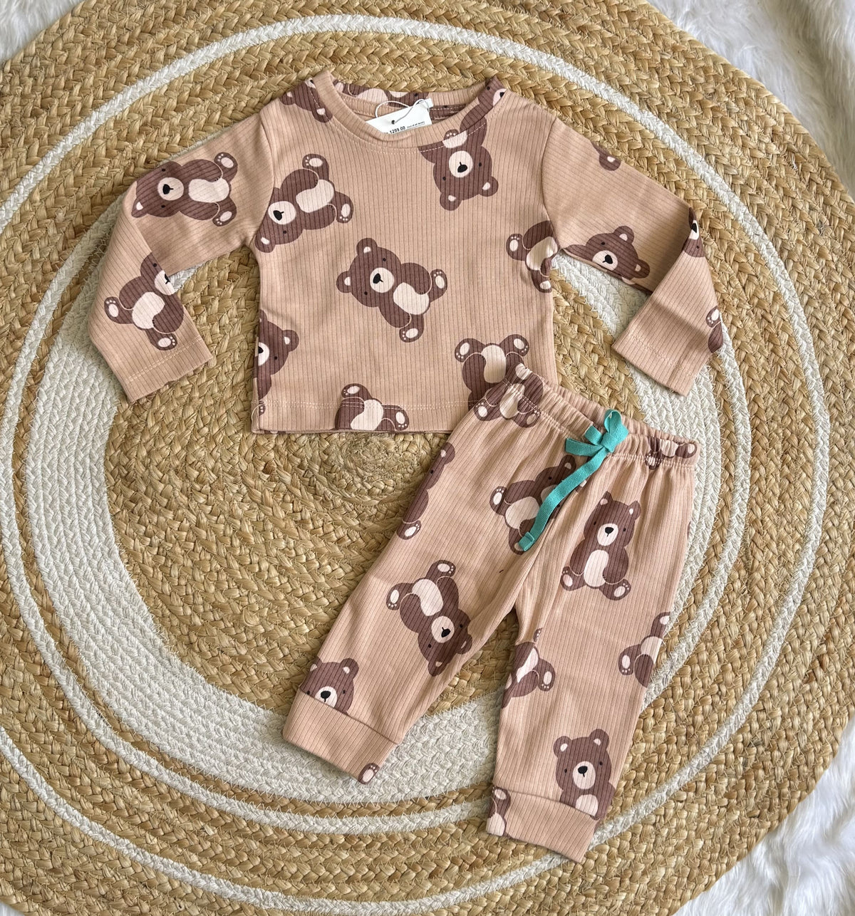 Baby Full Sleeve Co-ords Sets - Teddy Bear