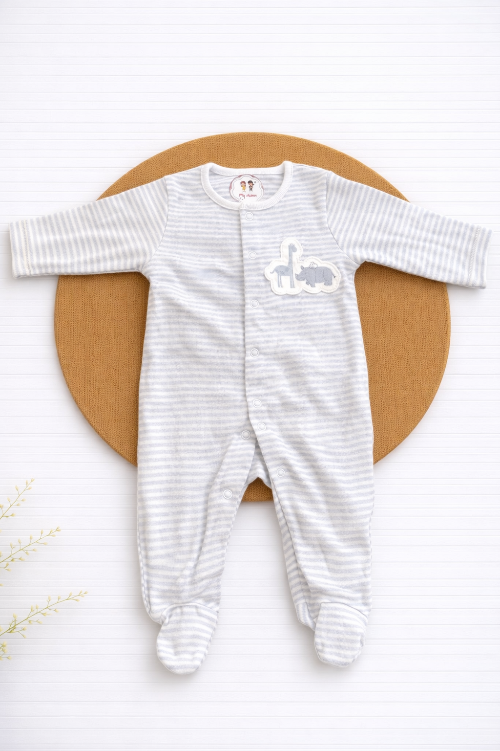 Rompers - Stripes Grey