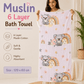 Muslin 6 Layer Bath Towel- Kola