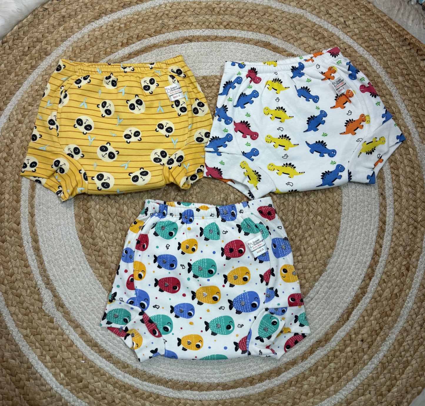 Padded Potty Training Pants - Size 3 (3-4 Years)