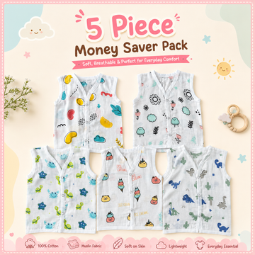 Muslin Jabla - Pack of 5