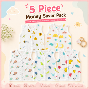 Muslin Jabla - Pack of 5