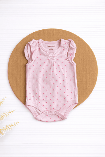 Onesies-Light Pink Dot