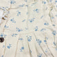 Muslin Girls Co-ords Set - Blue Small Flower