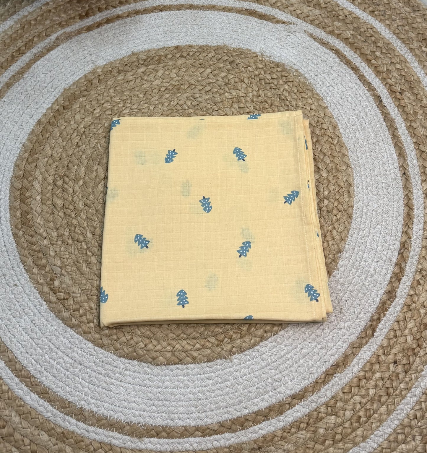 Premium Muslin Swaddle - Yellow