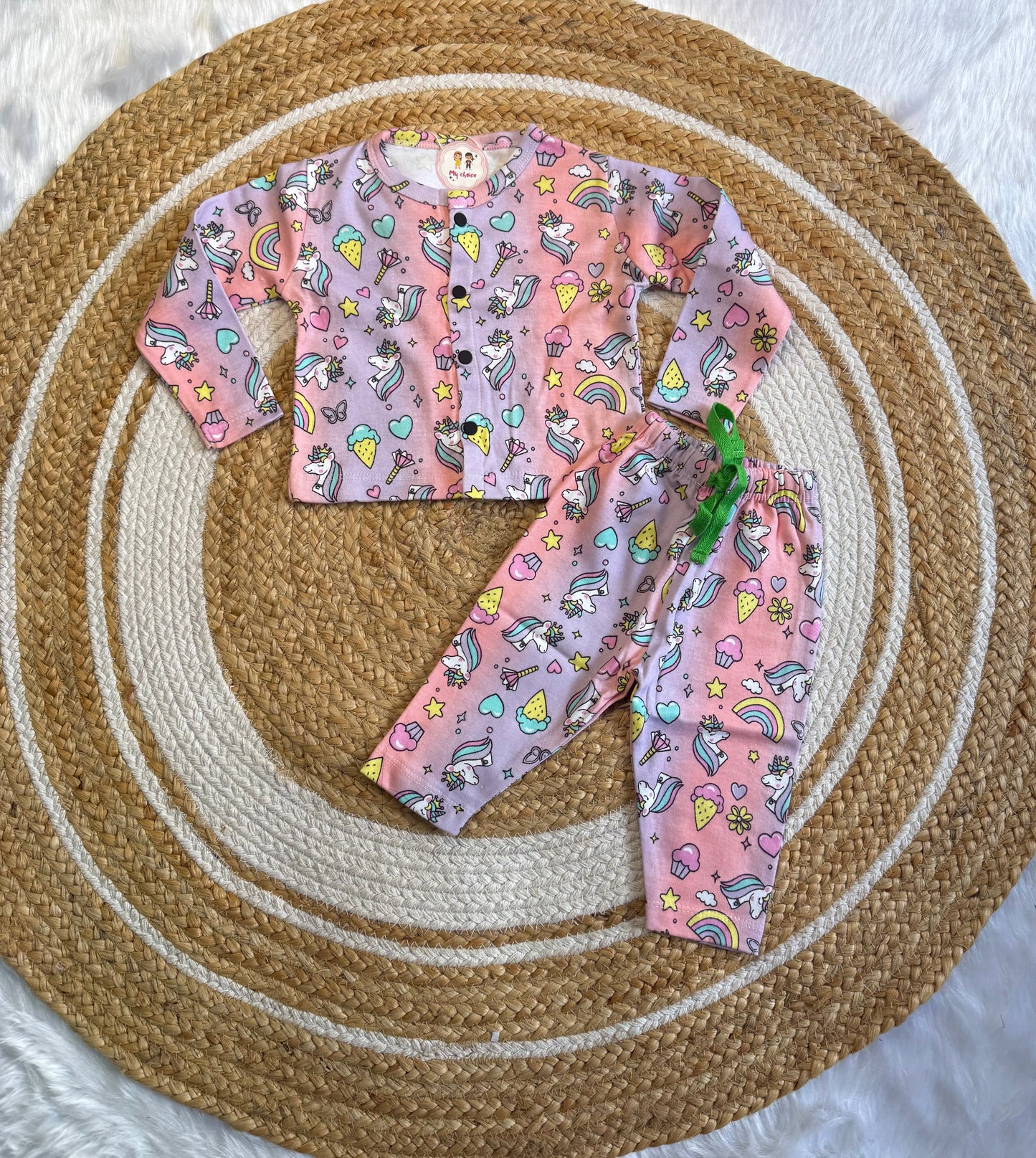 Button Full Hand Co-ords with Pant