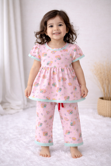 Premium Frill Frock Set with Pant