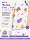 6 Layer Muslin Burp Cloth