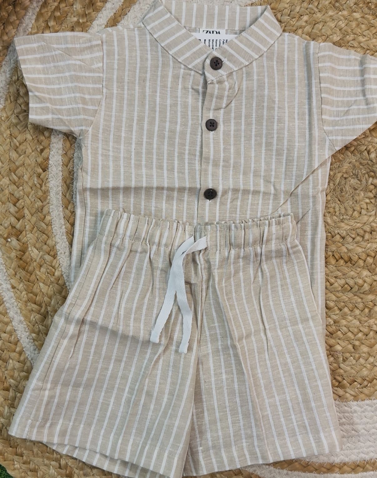 Premium Muslin Co-Ord Set for Boys