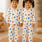 Premium Full Sleeve Night Suit - Dinosaur