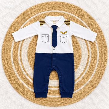 Fancy Baby Boy Romper