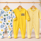3 Piece Romper Set Soft Cotton