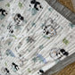 Muslin Receiving Blanket - Panda Cloud