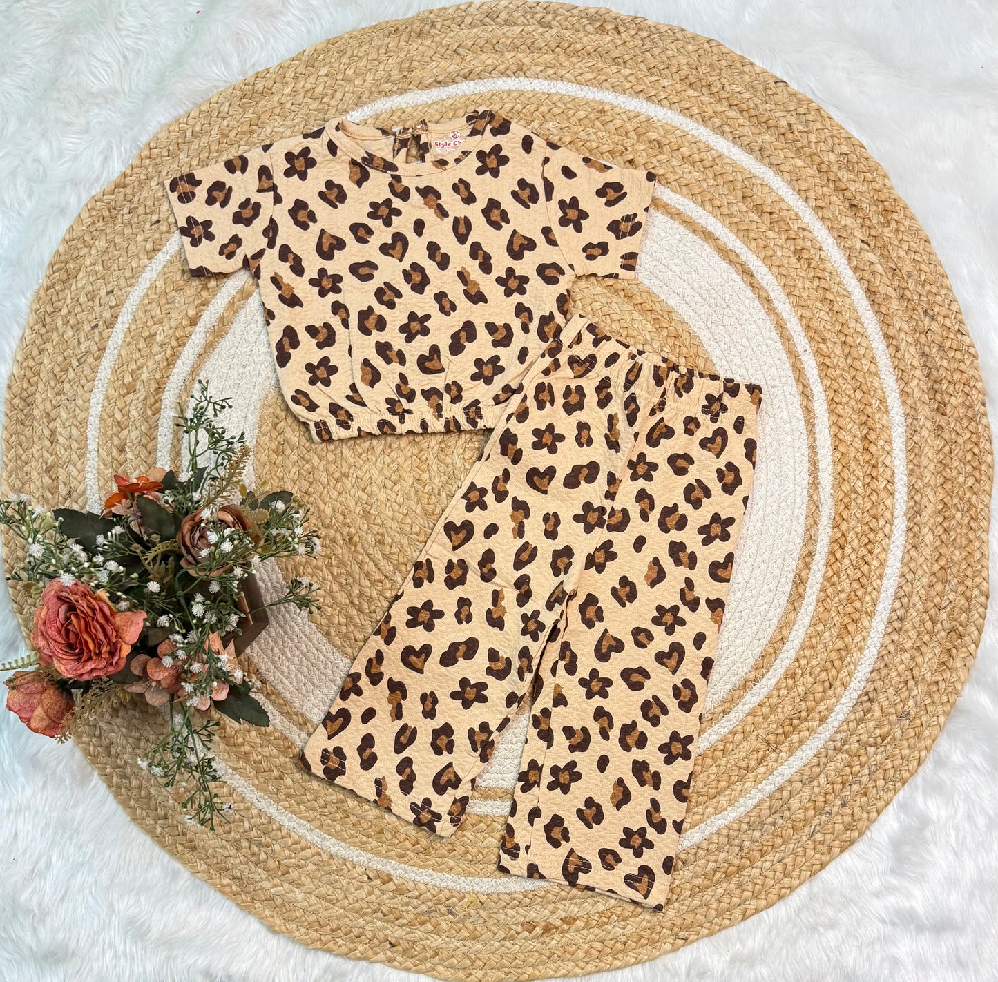 Girls Ribbed Co-ords Set