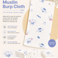 6 Layer Muslin Burp Cloth