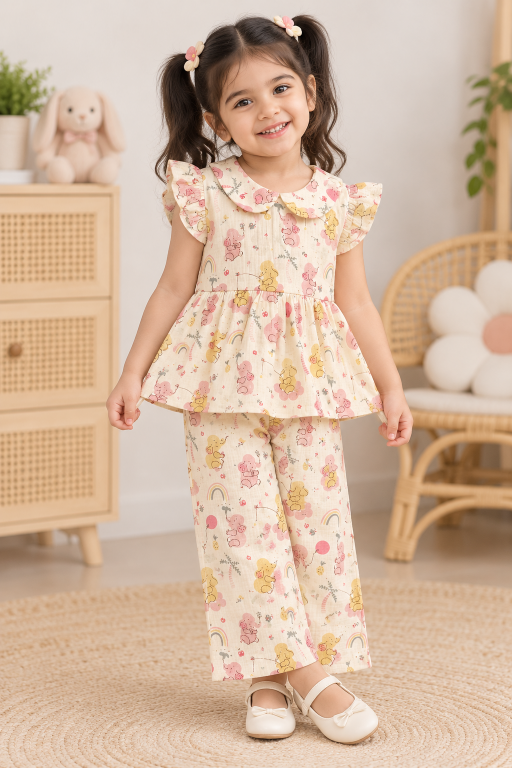 Muslin Peplum Co-ords - Buy 3 for 1299₹