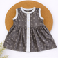 Button Frock - Dark Grey