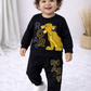 Kids Jogger Set – Black Roar