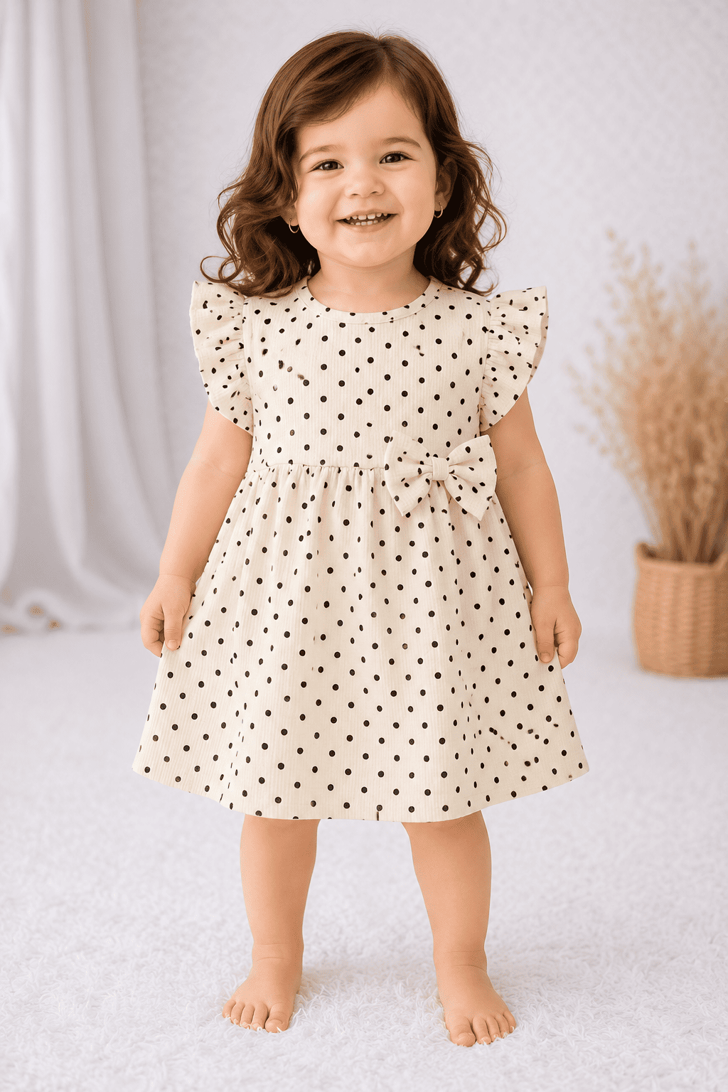 Frill Sleeve Frock