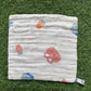 6-Layer Muslin Wash Cloth – Assorted Colour(Set of 5 Pieces)
