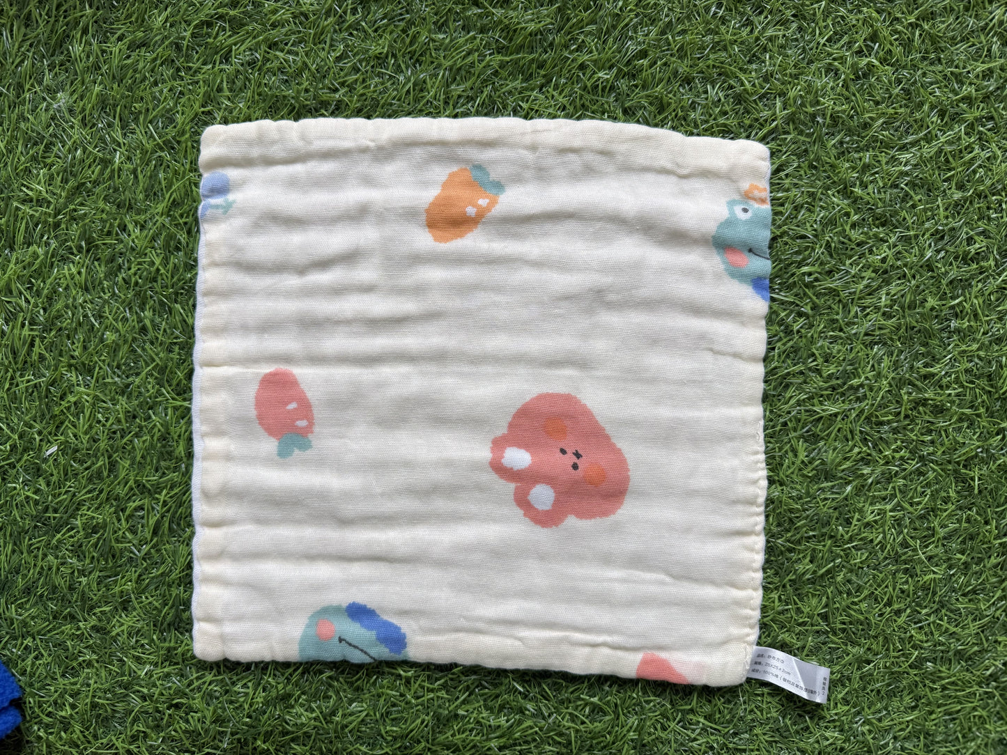 6-Layer Muslin Wash Cloth – Assorted Colour(Set of 5 Pieces)