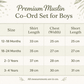 Premium Muslin Co-Ord Set for Boys