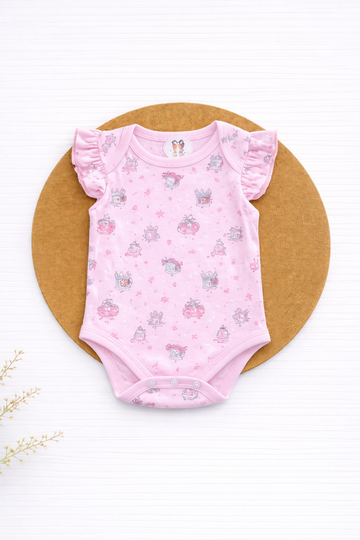 Onesie- Pink Fairy House
