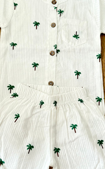 Premium Muslin Co-Ord Set for Boys