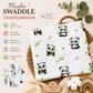 Muslin Swaddle - Panda