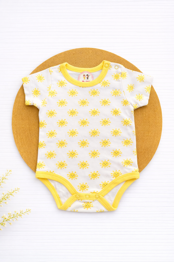 Onesie- Yellow Hello Summer