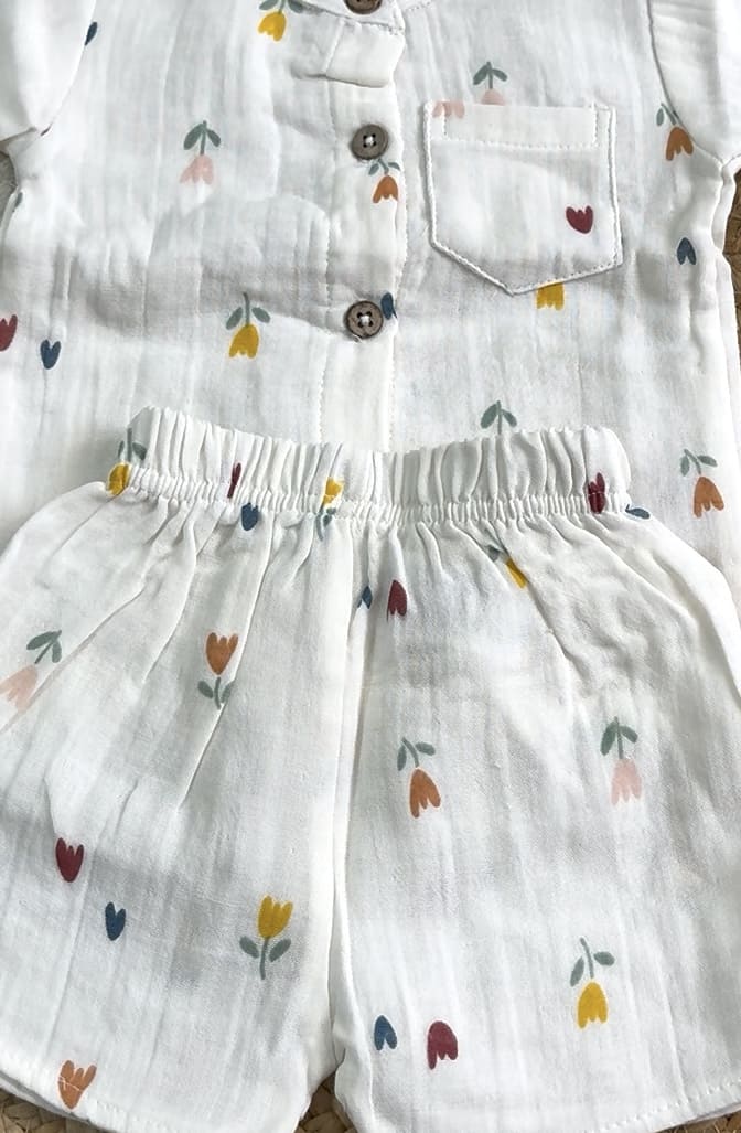 Premium Muslin Co-Ord Set for Boys