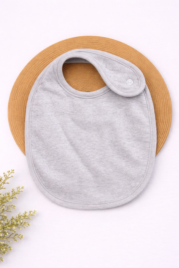 Baby Bib - Gray