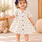 Muslin Frock with Front Buttons - Buy 3 for 999₹
