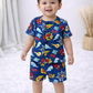 Button Shorts Set - Spider Man