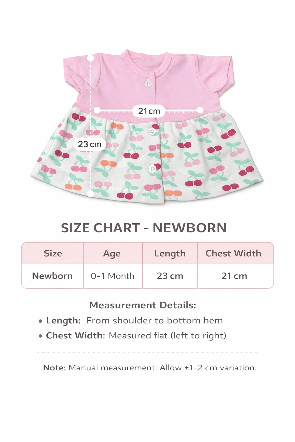 Baby Cotton Knit Frock