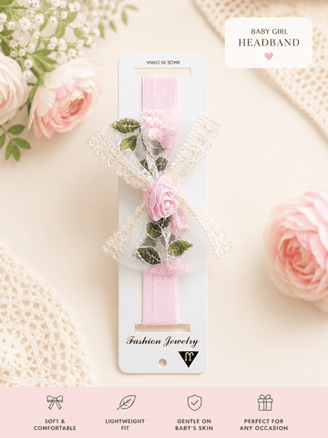 Baby Headband -  Light Pink