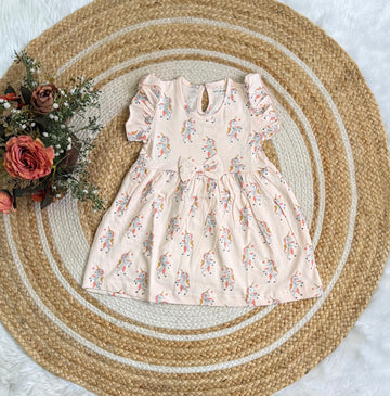 Frill Sleeve Frock