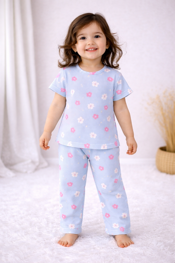 Girls Ribbed Star Co-ords Set
