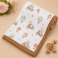 Muslin Receiving Blanket - Bear on Cycle
