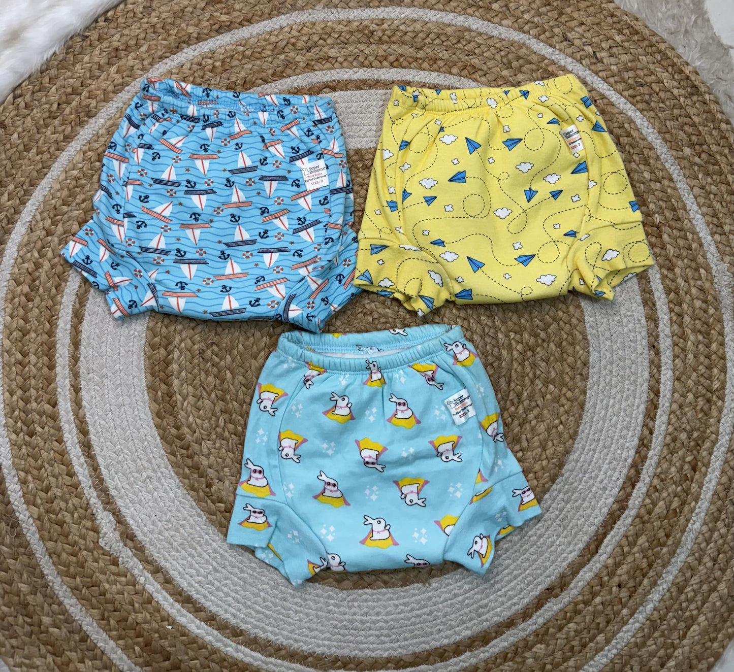 Padded Potty Training Pants - Size 2 (2-3 Years)