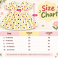 Muslin Frock with Front Buttons - Buy 3 for 999₹