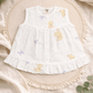 Premium Muslin Frock with Front Button